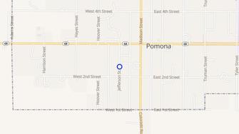 Map for Pomona Village Apartments - Pomona, KS