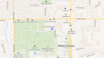 Map for Westview Apartments - West Jordan, UT