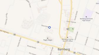 Map for Ujima Village Apartments - Bamberg, SC