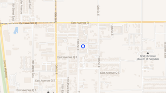 Map for Carmel Apartments - Palmdale, CA