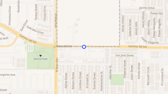 Map for Camino Del Sol Senior Apartments - Oxnard, CA