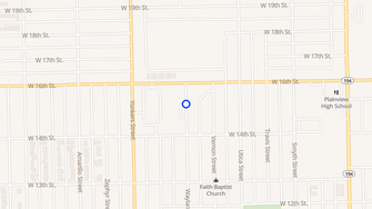 Map for Bethesda Manor Incorporated - Plainview, TX