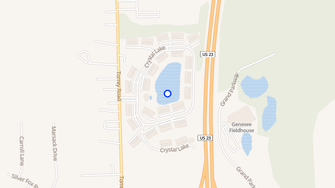 Map for Crystal Lake Apartments - Swartz Creek, MI