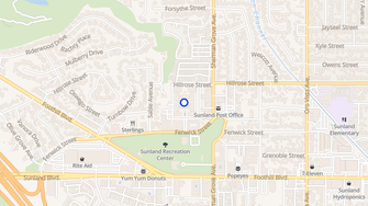Map for Sunland Park Apartments - Sunland, CA
