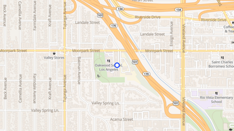 Map for Woodbridge Park Apartments - North Hollywood, CA