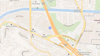 Map for Bluffside Gardens - Studio City, CA