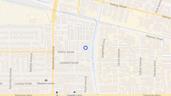 Map for Brooktree Estates Apartments - Van Nuys, CA