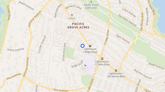 Map for Olympia Grove Apartments - Pacific Grove, CA