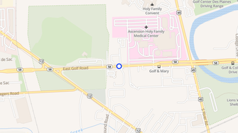 Map for Frances Manor - Des Plaines, IL