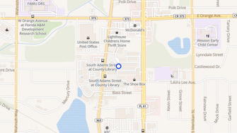 Map for College Club Apartments - Tallahassee, FL