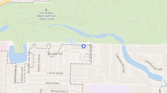 Map for Parkview Estates - Fort Walton Beach, FL