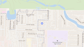Map for Merrimac Manor Apartments - Fort Walton Beach, FL