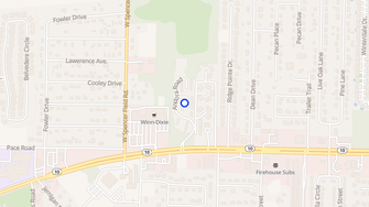 Map for Andora Villas Apartments - Milton, FL