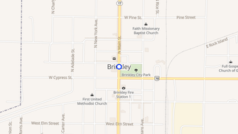 Map for Cedar View Apartments - Brinkley, AR