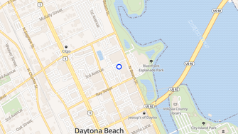 Map for Continental Property Services - Daytona Beach, FL