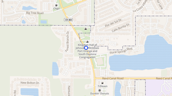 Map for Willow Trail Apartments - Port Orange, FL