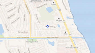 Map for Banana Cay Apartments - South Daytona, FL