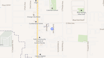 Map for Whispering Oaks Apartments - Orange City, FL