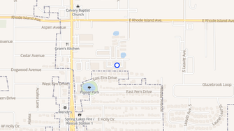 Map for Water Oak Apartments - Orange City, FL