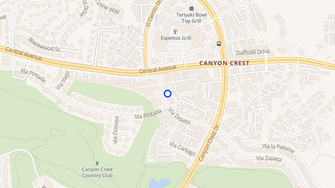 Map for Canyon Crest Hills Apartments - Riverside, CA