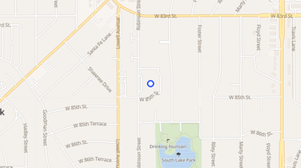 Map for Heatherwood Apartments - Overland Park, KS