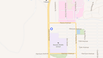 Map for Hillmark Apartments - El Paso, TX