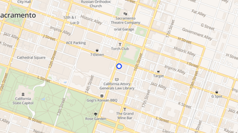 Map for Maydestone Apartments - Sacramento, CA