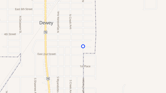 Map for Gardenwalk of Dewey - Dewey, OK