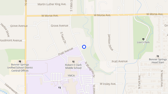 Map for Tiblow Village Apartments - Bonner Springs, KS