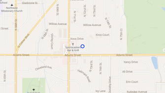 Map for Stony Ridge Apartments - Lincoln, NE