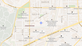 Map for Edgewood Commons IV - Washington, DC