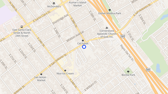 Map for Brookwood Terrace Apartments - San Jose, CA