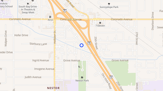 Map for Tesoro Grove Apartments - San Diego, CA