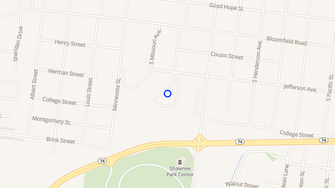Map for Napa Ridge Apartments - Cape Girardeau, MO
