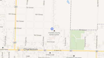 Map for Savannahpark Apartments - Charleston, AR