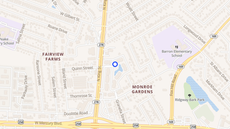 Map for Wilsondale Apartments - Hampton, VA