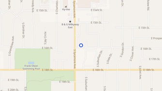 Map for Sycamore Court Apartments - Sioux Falls, SD
