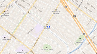 Map for Slauson Village Apartments - Culver City, CA
