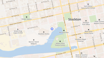 Map for University Lofts - Stockton, CA