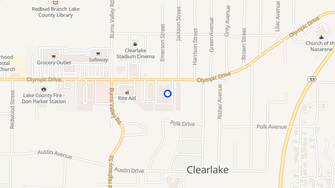 Map for Adagio Apartments - Clearlake, CA