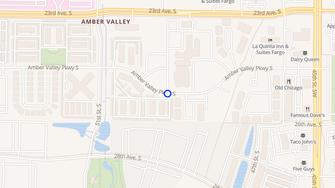 Map for Amber Valley Apartments - Fargo, ND