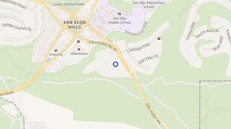 Map for Copper Creek Apartments - San Marcos, CA