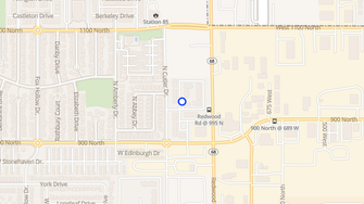 Map for Hampton Place Apartments - North Salt Lake, UT