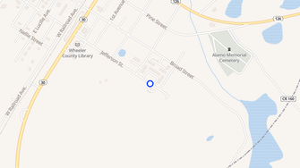 Map for Houston Village - Alamo, GA