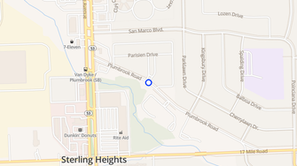 Map for East Pointe Apartments - Sterling Heights, MI