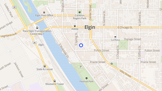 Map for Elgin Artspace Lofts - Elgin, IL