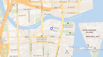 Map for MyBrickell - Miami, FL