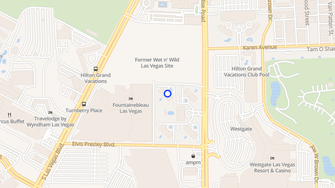 Map for Three Turnberry Place - Las Vegas, NV