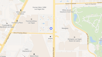 Map for Two Turnberry Place - Las Vegas, NV