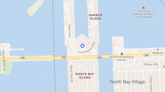 Map for 360 Condo West - North Bay Village, FL